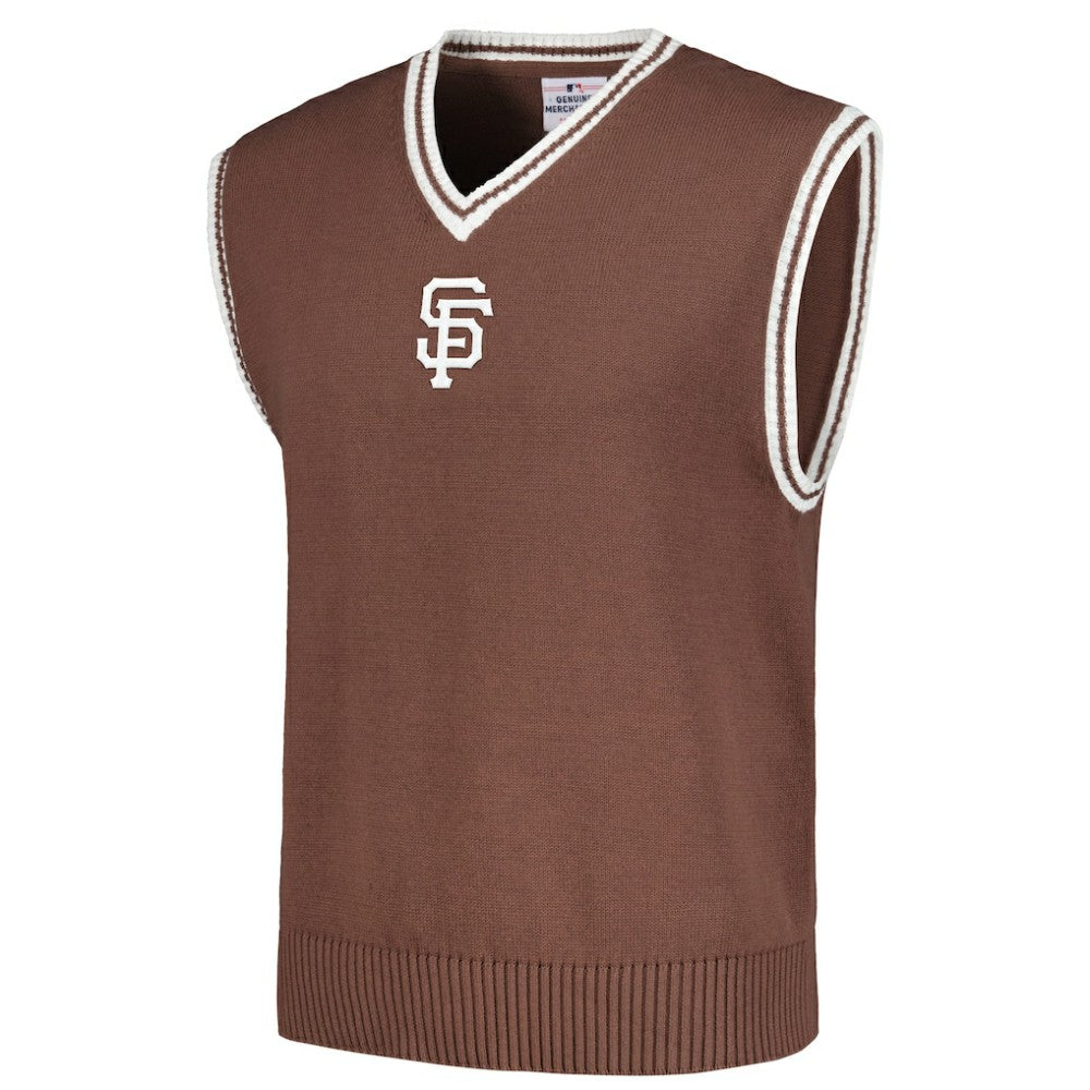 San Francisco Giants PLEASURES Knit V-Neck Pullover Sweater Vest | MLB Discount