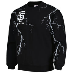 San Francisco Giants PLEASURES Lightning Crewneck Pullover Sweatshirt | MLB Near me