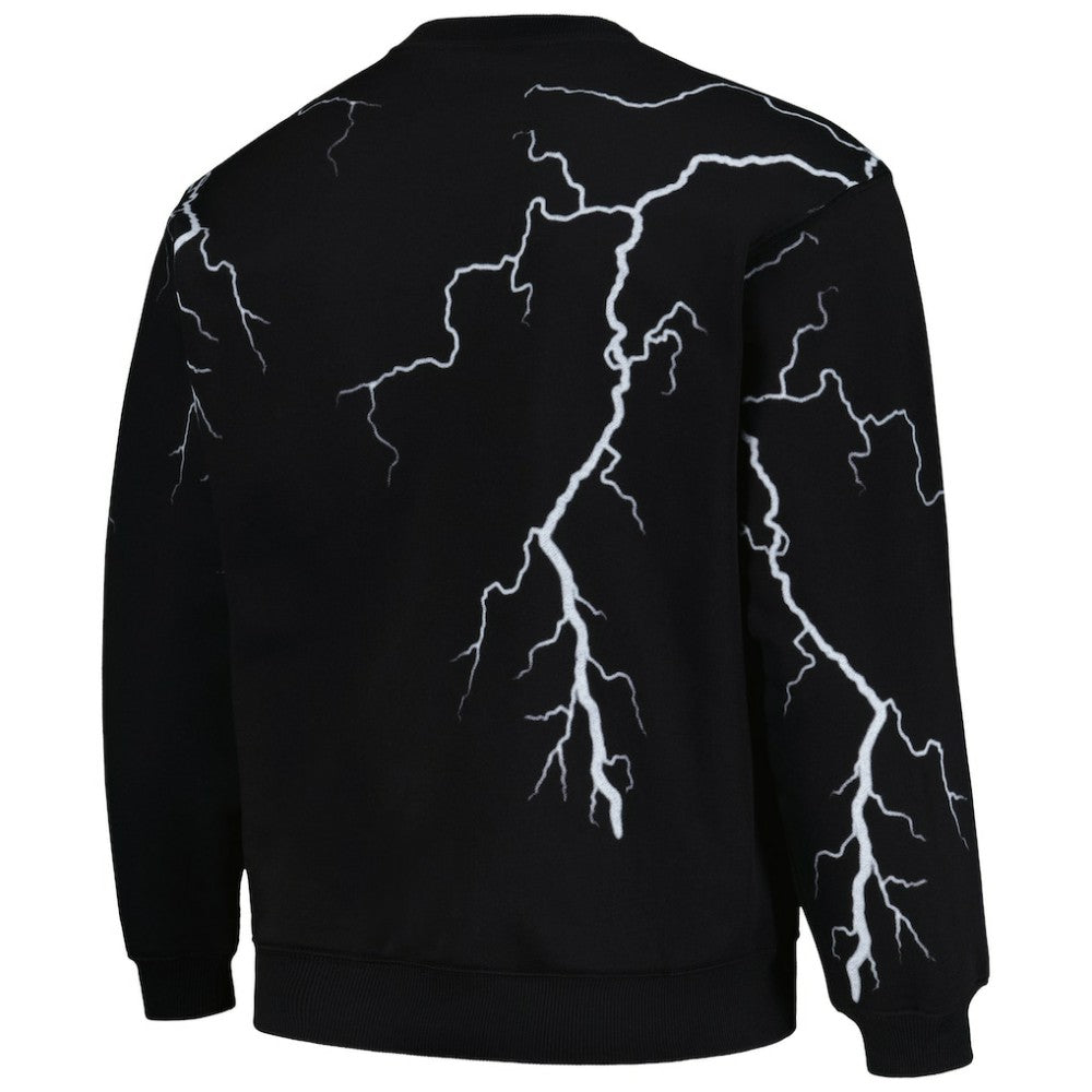 San Francisco Giants PLEASURES Lightning Crewneck Pullover Sweatshirt | MLB Near me