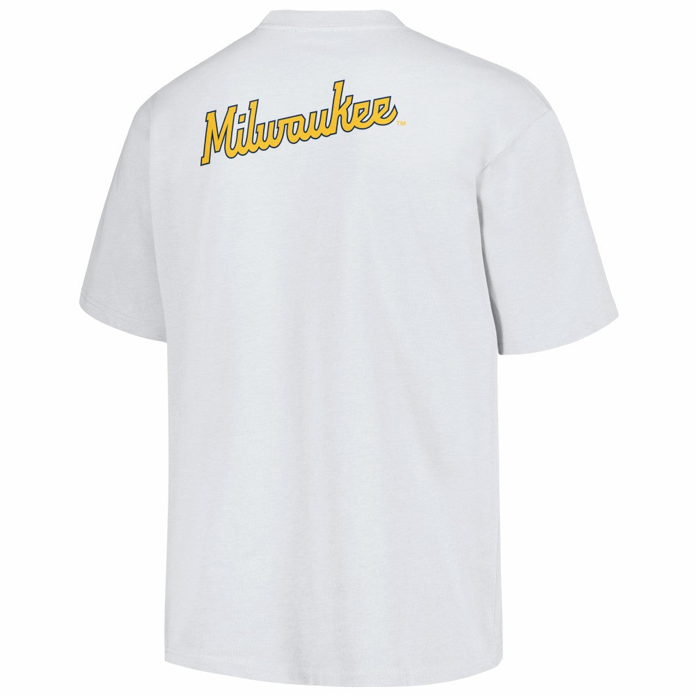 Milwaukee Brewers PLEASURES Mascot T-Shirt | MLB Outlet