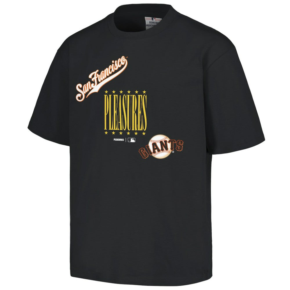 San Francisco Giants PLEASURES Repurpose T-Shirt | MLB For sale