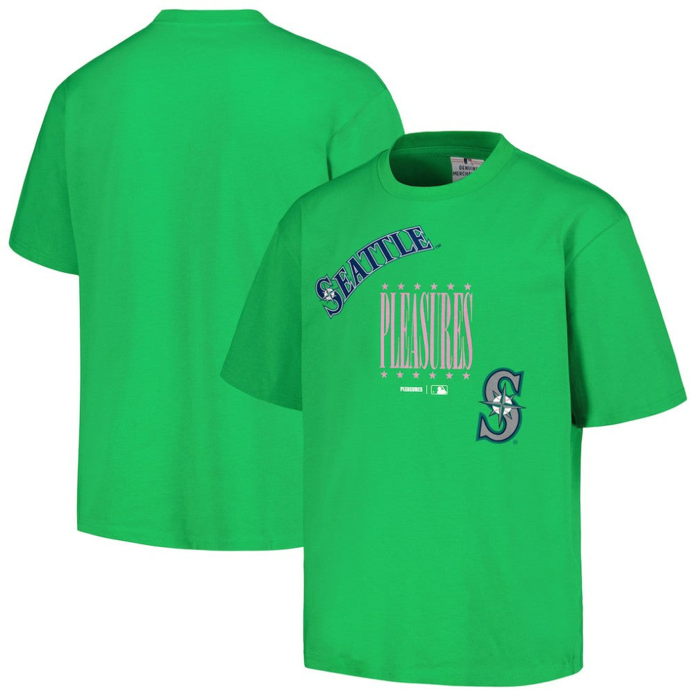 Seattle Mariners PLEASURES Repurpose T-Shirt | MLB Discount
