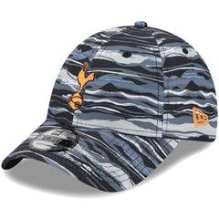 Tottenham Hotspur New Era Wave All Over Print 9FORTY Adjustable Hat Black - New Era