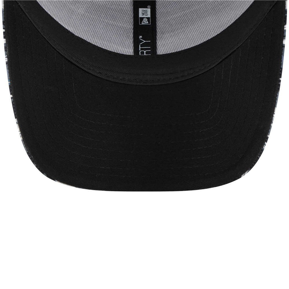 Tottenham Hotspur New Era Wave All Over Print 9FORTY Adjustable Hat Black - New Era
