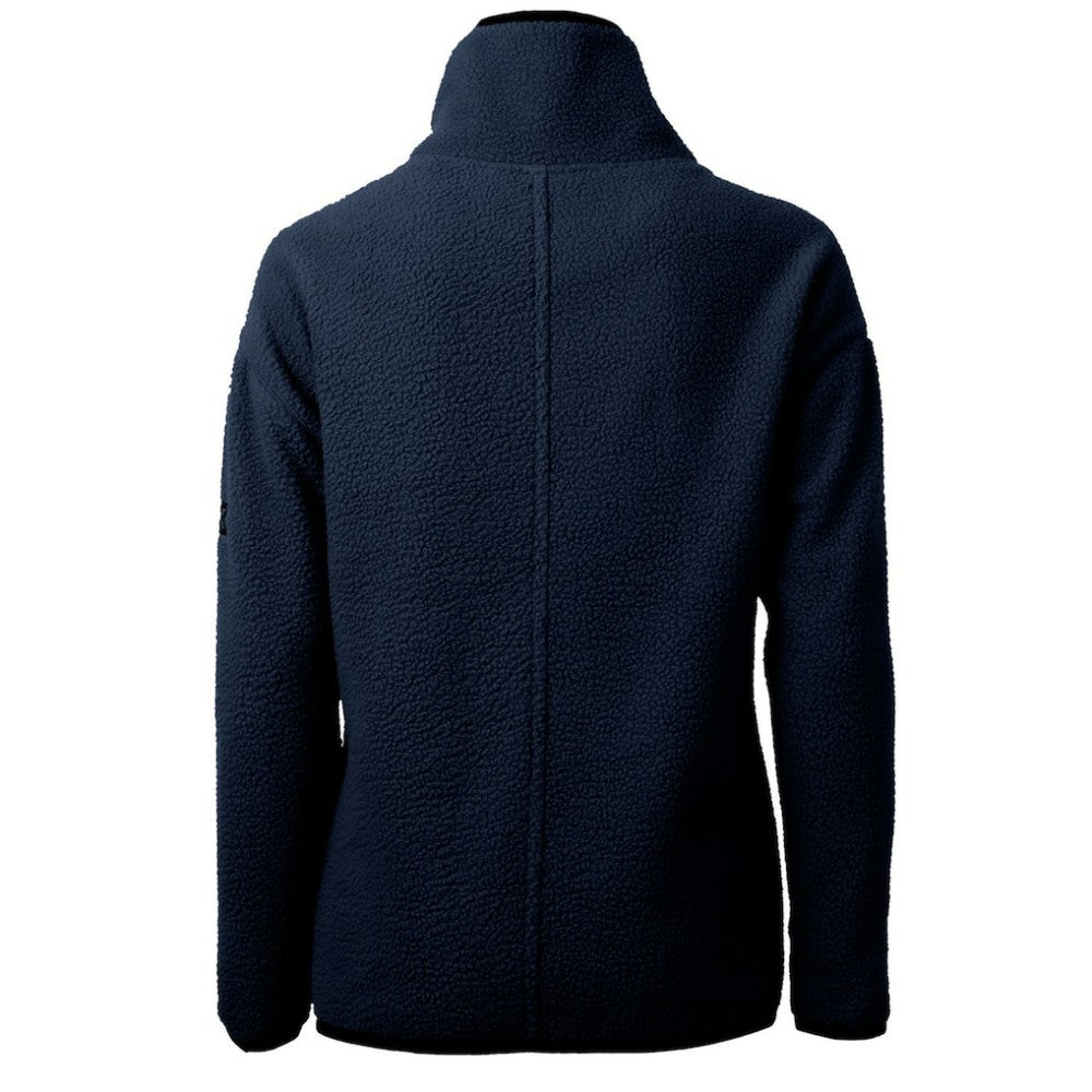 Texas Rangers Cutter & Buck Women's Americana Logo Cascade Eco Sherpa Fleece Half-Zip Pullover Jacket | MLB US