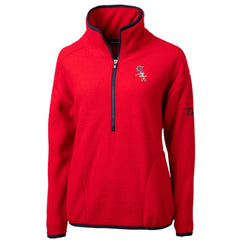 Chicago White Sox Cutter & Buck Women's Americana Logo Cascade Eco Sherpa Fleece Half-Zip Pullover Jacket | MLB For sale