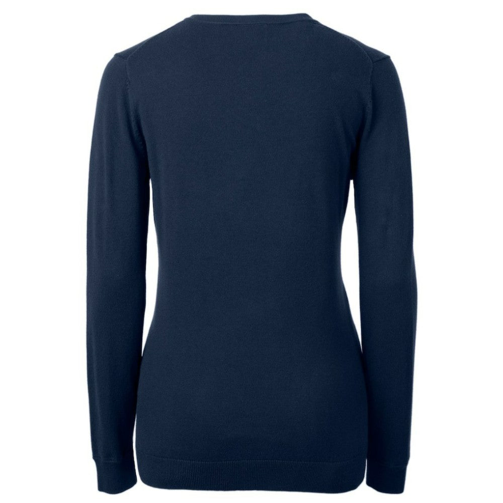Pittsburgh Pirates Cutter & Buck Women's Americana Logo Lakemont Tri-Blend V-Neck Pullover Sweater | MLB Shop
