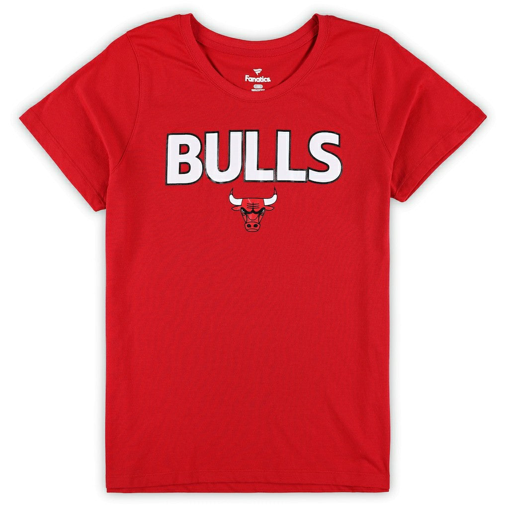 Chicago Bulls Women's Plus Size T-Shirt & Shorts Combo Set sale Online