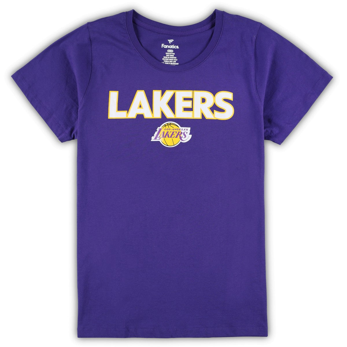 Los Angeles Lakers Women's Plus Size T-Shirt & Shorts Combo Set Online