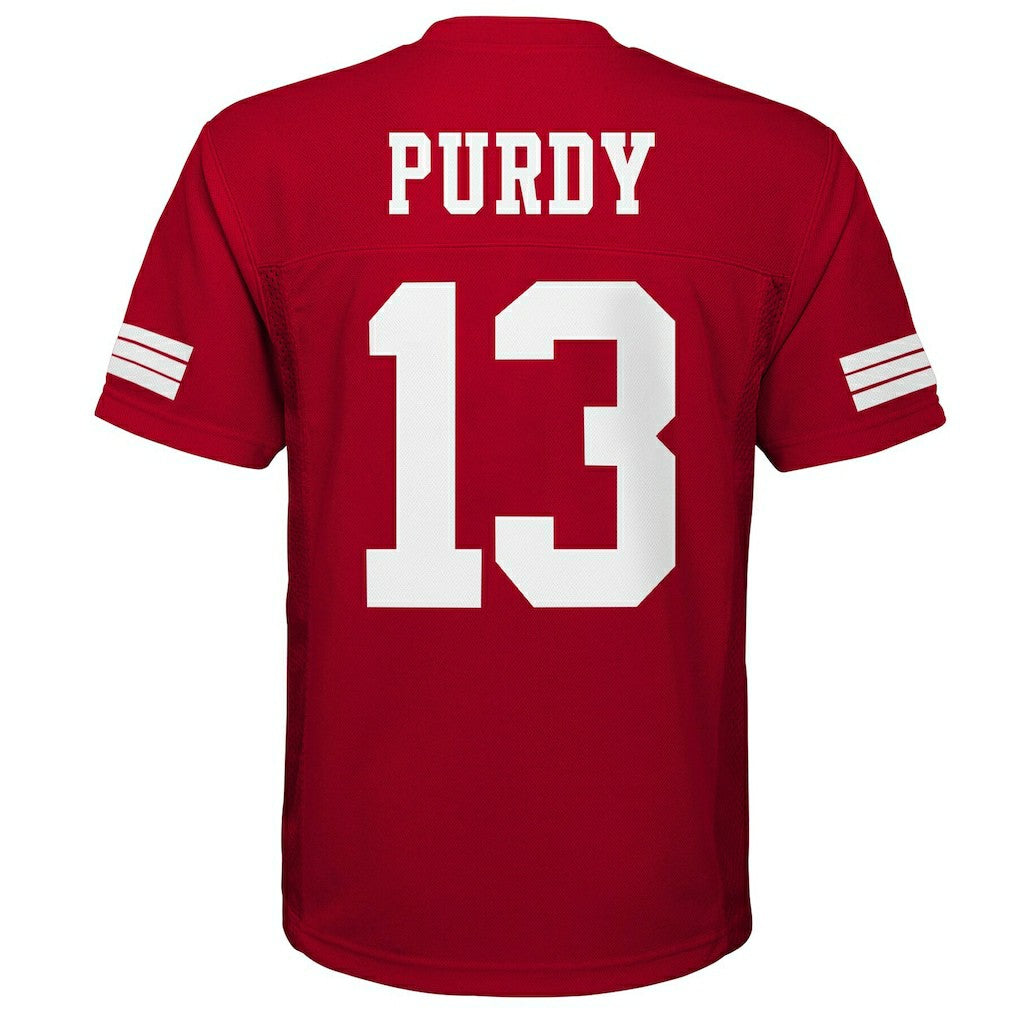 San Francisco 49ers  Brock Purdy  Youth Replica Player Jersey