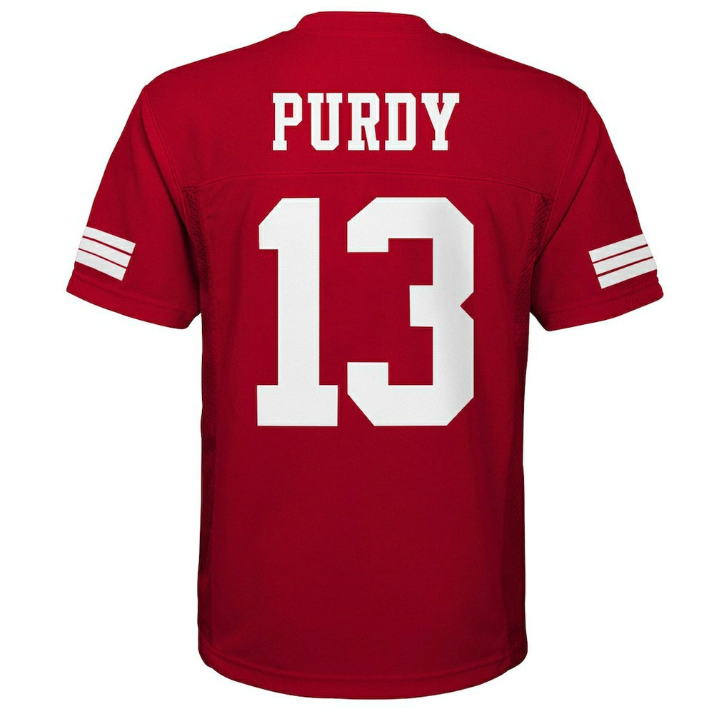 San Francisco 49ers  Brock Purdy  Youth Replica Player Jersey