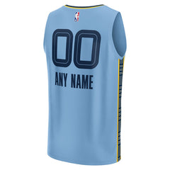 Memphis Grizzlies Custom Fast Break Jersey On Sale