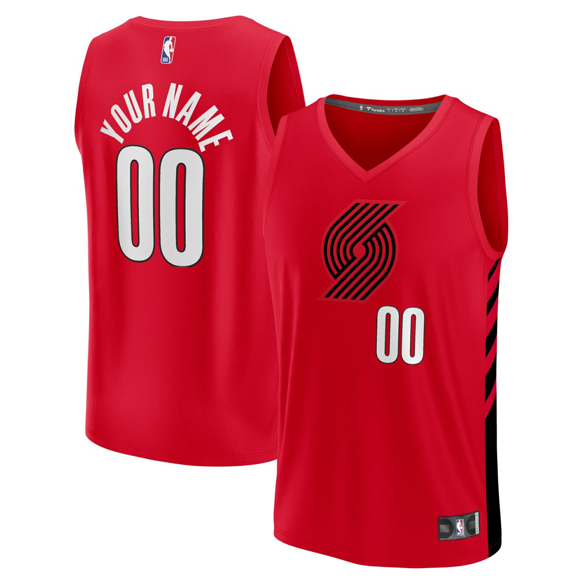 Portland Trail Blazers Fast Break Custom Replica Jersey Online