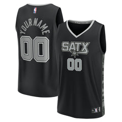 San Antonio Spurs Fast Break Custom Replica Jersey Discount