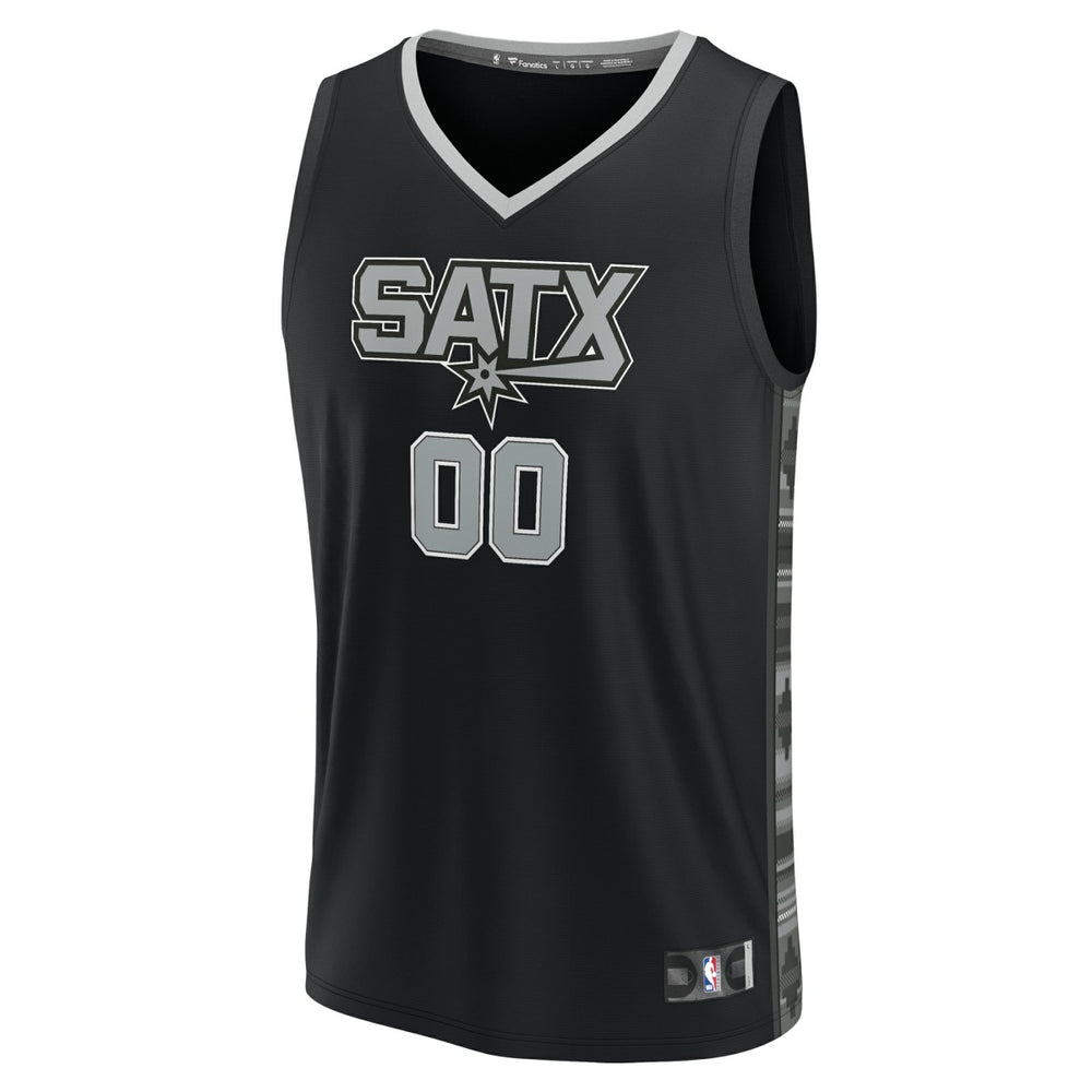 San Antonio Spurs Fast Break Custom Replica Jersey Discount