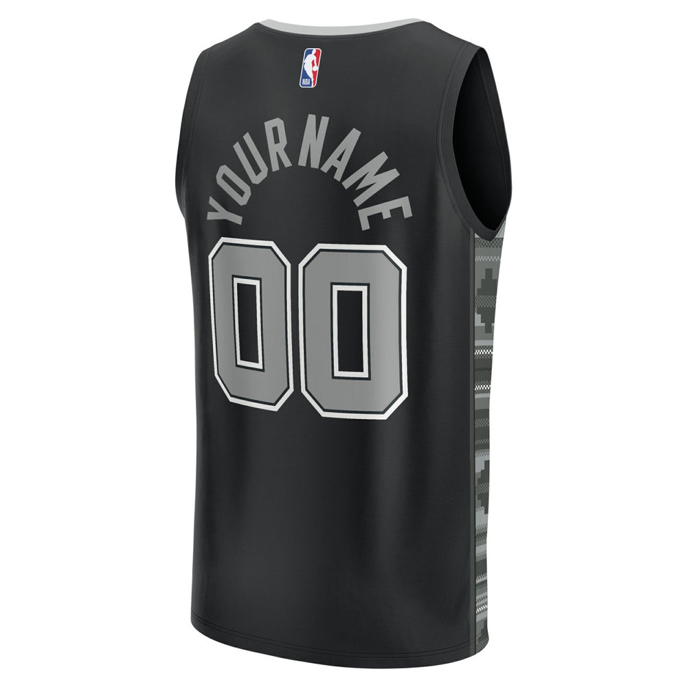 San Antonio Spurs Fast Break Custom Replica Jersey Discount