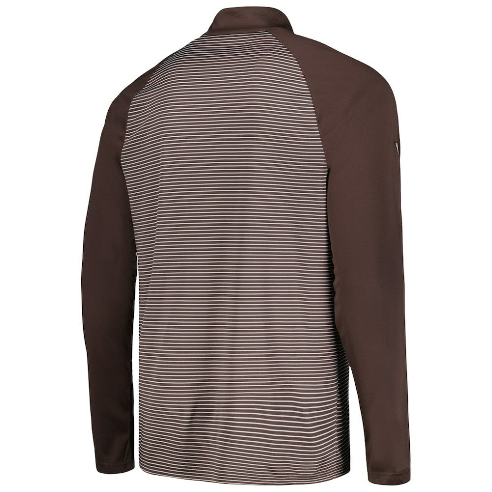 San Diego Padres Levelwear Charter Striped Raglan Quarter-Zip Top | MLB Discount