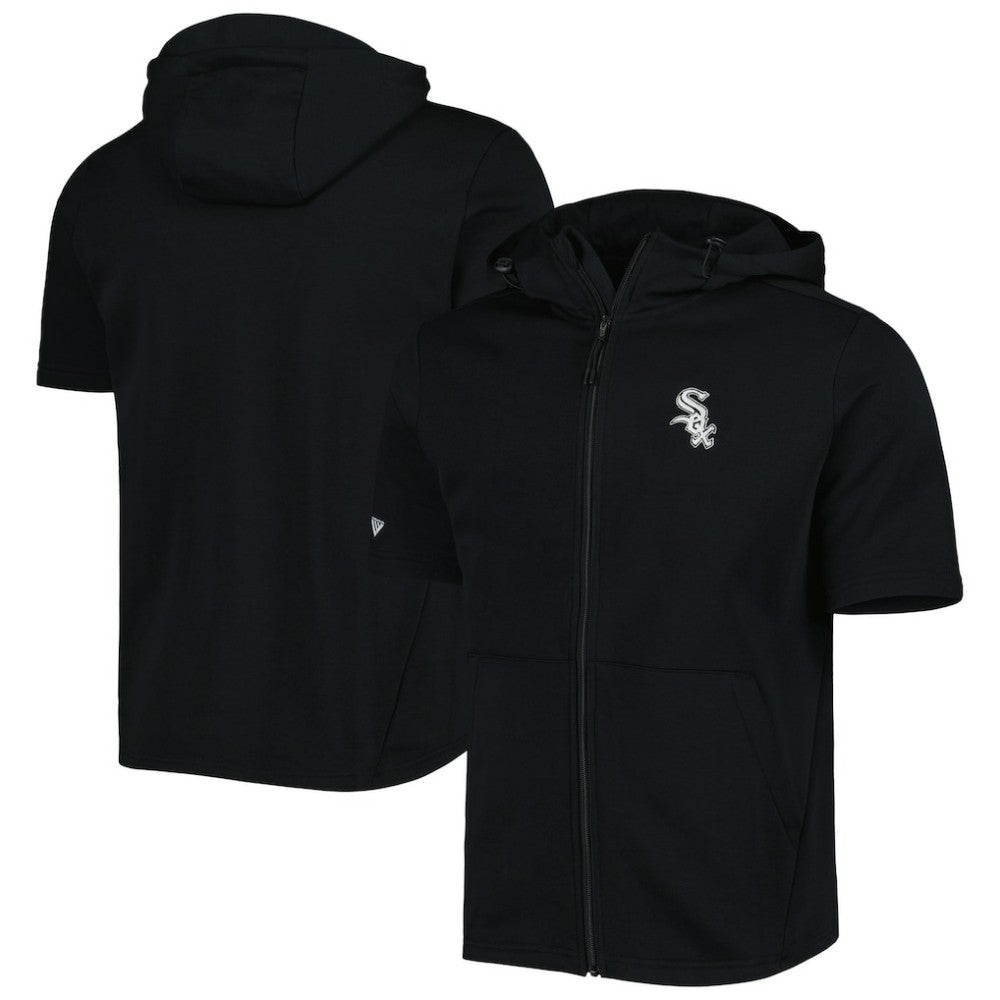 Chicago White Sox Levelwear Recruit Full-Zip Short Sleeve Hoodie | MLB Sale