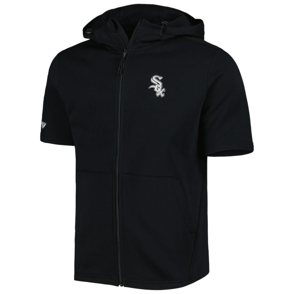 Chicago White Sox Levelwear Recruit Full-Zip Short Sleeve Hoodie | MLB Sale