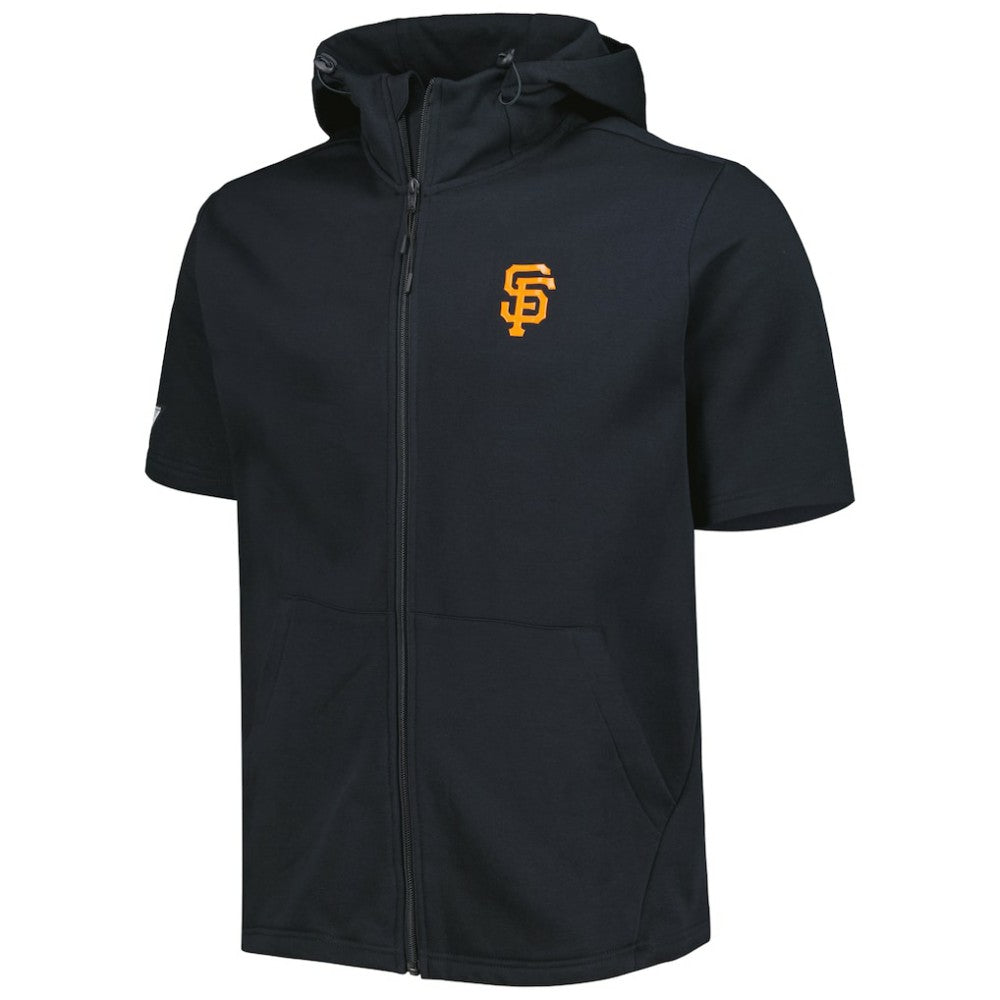 San Francisco Giants Levelwear Recruit Full-Zip Short Sleeve Hoodie | MLB Sale