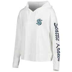 Seattle Kraken Concepts Sport Women's Accord Hacci Long Sleeve Hoodie Top On Sale