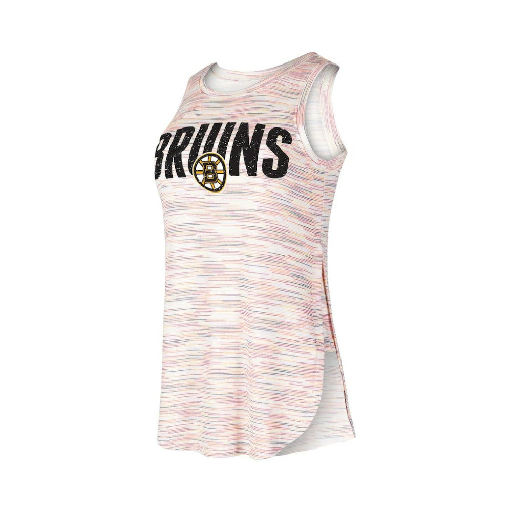 Boston Bruins Concepts Sport Women's Sunray Multicolor Tri-Blend Tank Top Discount