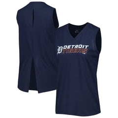 Detroit Tigers Levelwear Women's Paisley Chase V-Neck Tank Top | MLB US