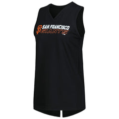 San Francisco Giants Levelwear Women's Paisley Chase V-Neck Tank Top | MLB Shop