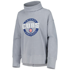 Chicago Cubs Levelwear Women's Sunset Farm Team Pullover Sweatshirt | MLB Discount