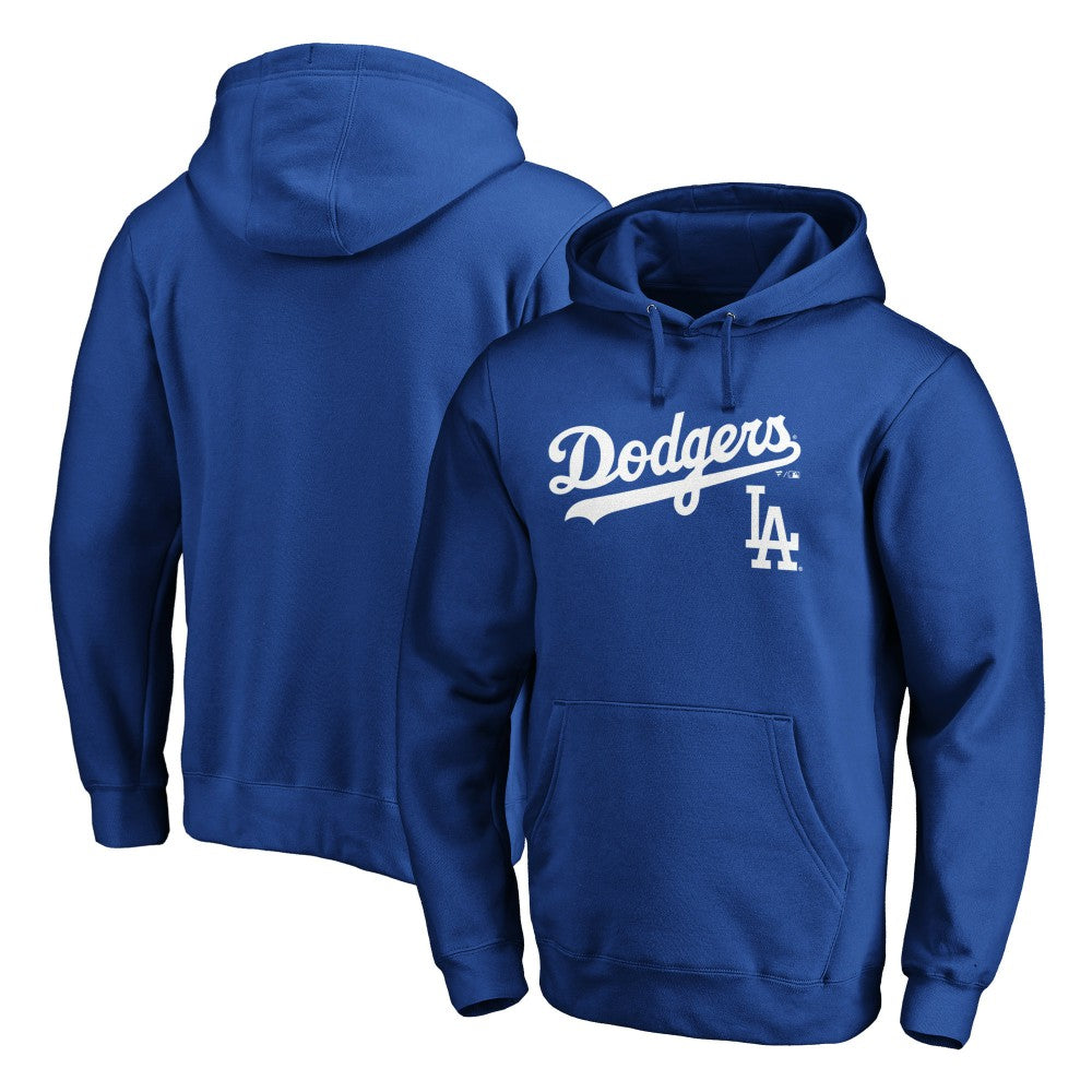 Los Angeles Dodgers Team Lock Up Logo Pullover Hoodie | MLB New