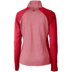 Minnesota Twins Cutter & Buck Women's DryTec Forge Tonal Stripe Stretch Half-Zip Top | MLB Sale
