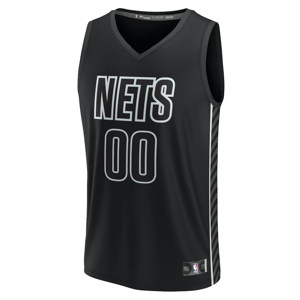 Brooklyn Nets Youth Fast Break Replica Custom Jersey New