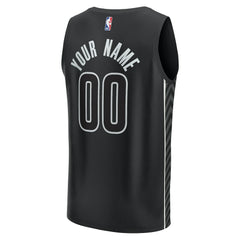 Brooklyn Nets Youth Fast Break Replica Custom Jersey New