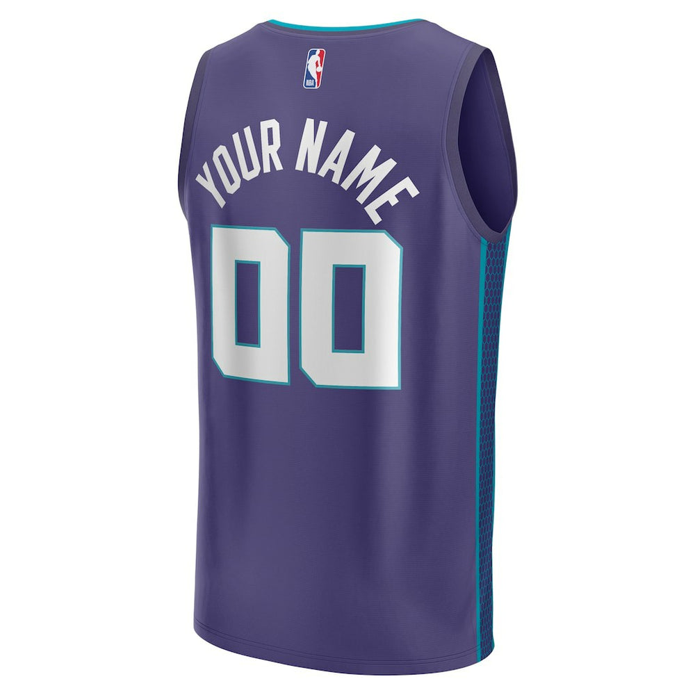 Charlotte Hornets Youth Fast Break Replica Custom Jersey Outlet