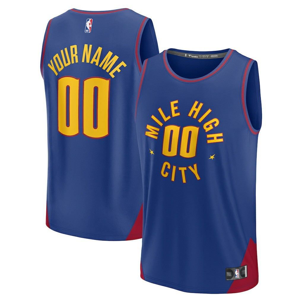 Denver Nuggets Youth Fast Break Replica Custom Jersey sale Online
