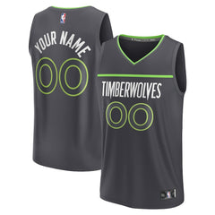 Minnesota Timberwolves Youth Custom Fast Break Jersey On Sale