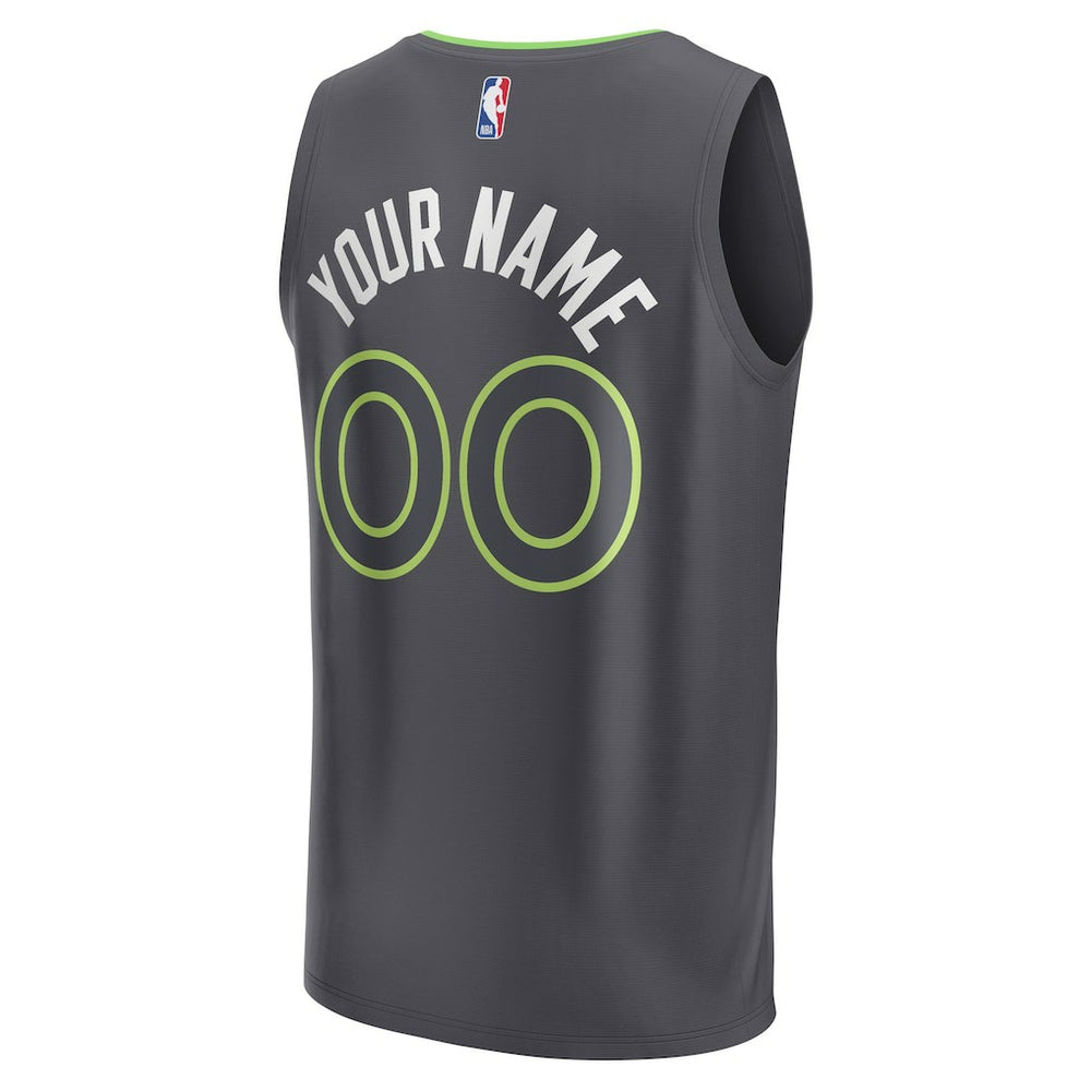 Minnesota Timberwolves Youth Custom Fast Break Jersey On Sale
