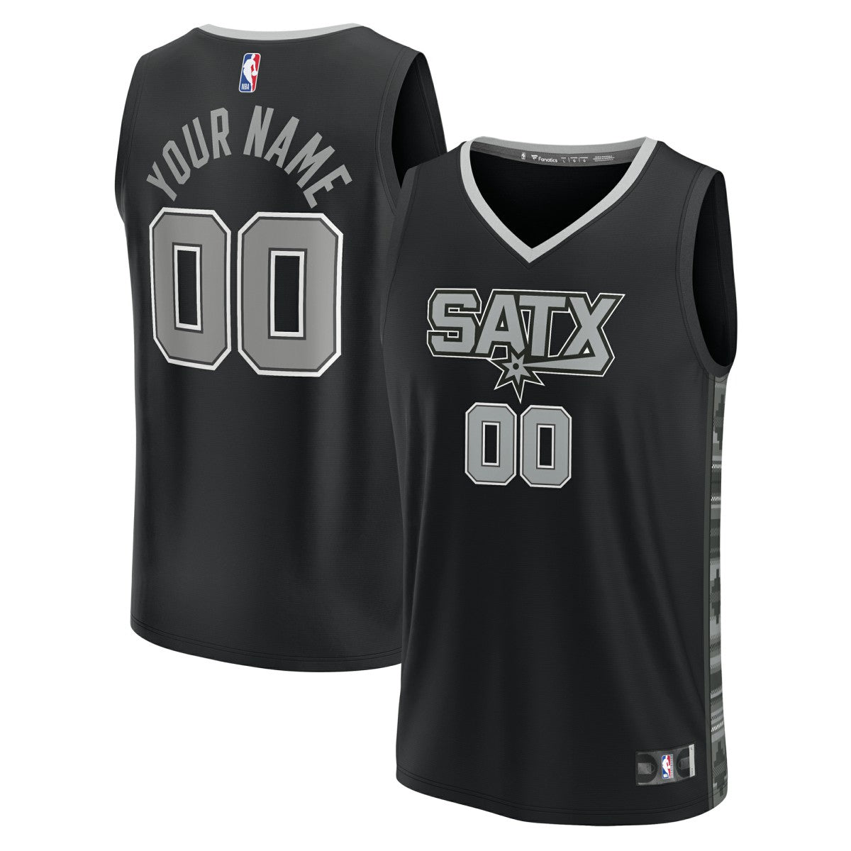 San Antonio Spurs Youth Fast Break Replica Custom Jersey Discount