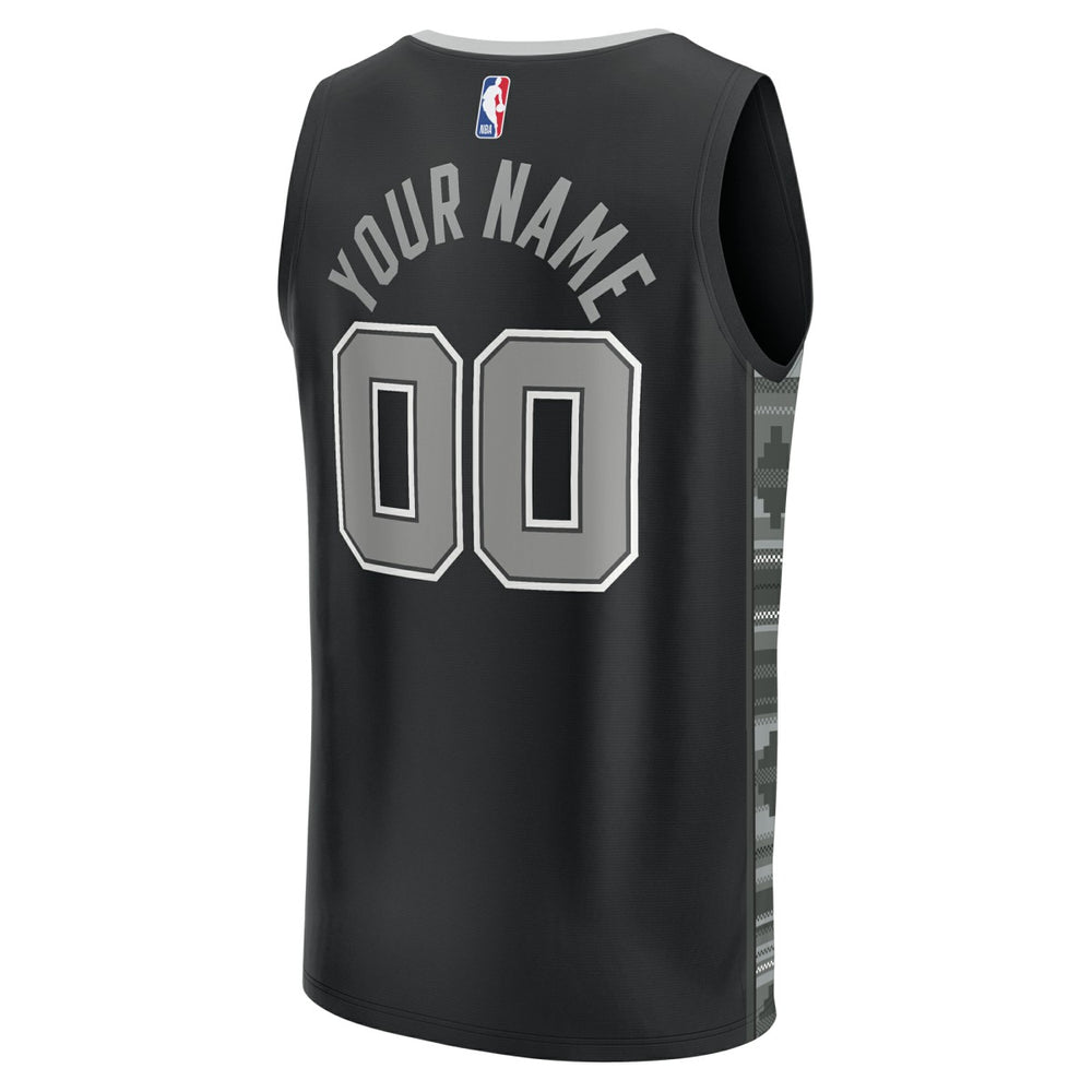 San Antonio Spurs Youth Fast Break Replica Custom Jersey Discount