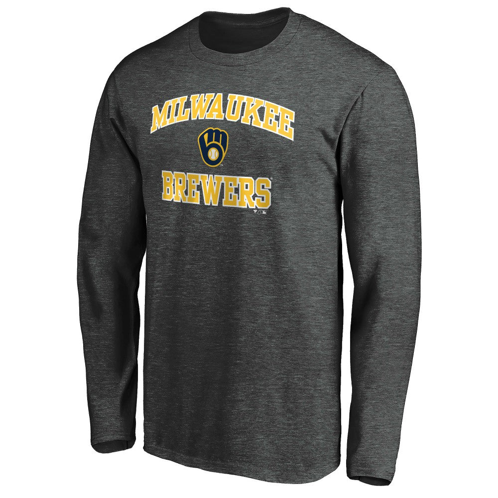 Milwaukee Brewers Heart & Soul Team Long Sleeve T-Shirt | MLB New
