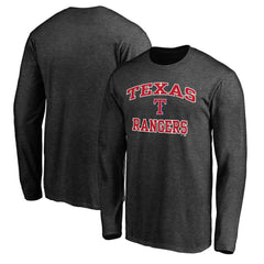 Texas Rangers Heart & Soul Team Long Sleeve T-Shirt | MLB Outlet