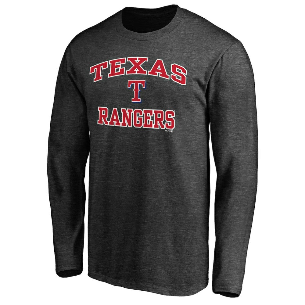 Texas Rangers Heart & Soul Team Long Sleeve T-Shirt | MLB Outlet