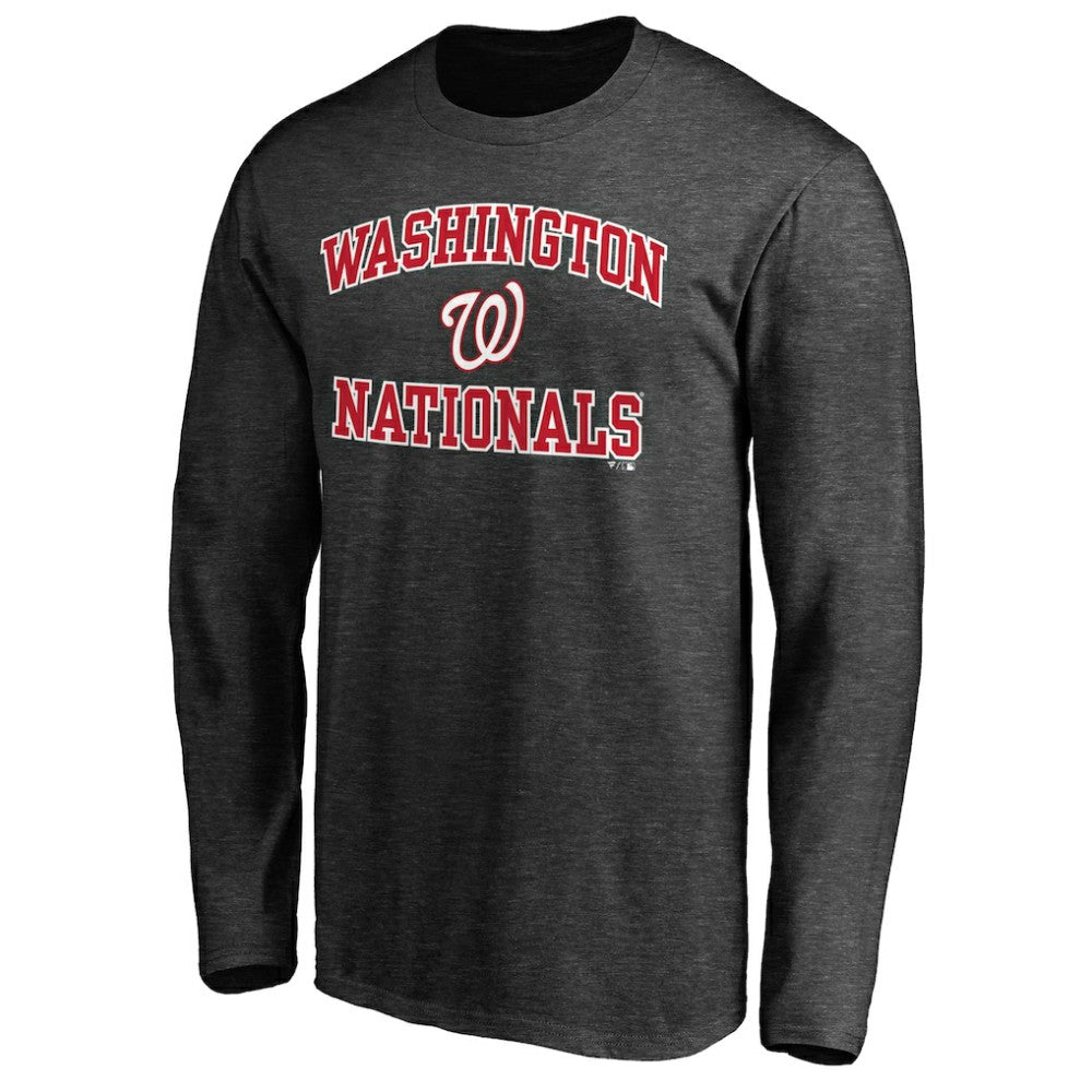 Washington Nationals Heart & Soul Team Long Sleeve T-Shirt | MLB Sale