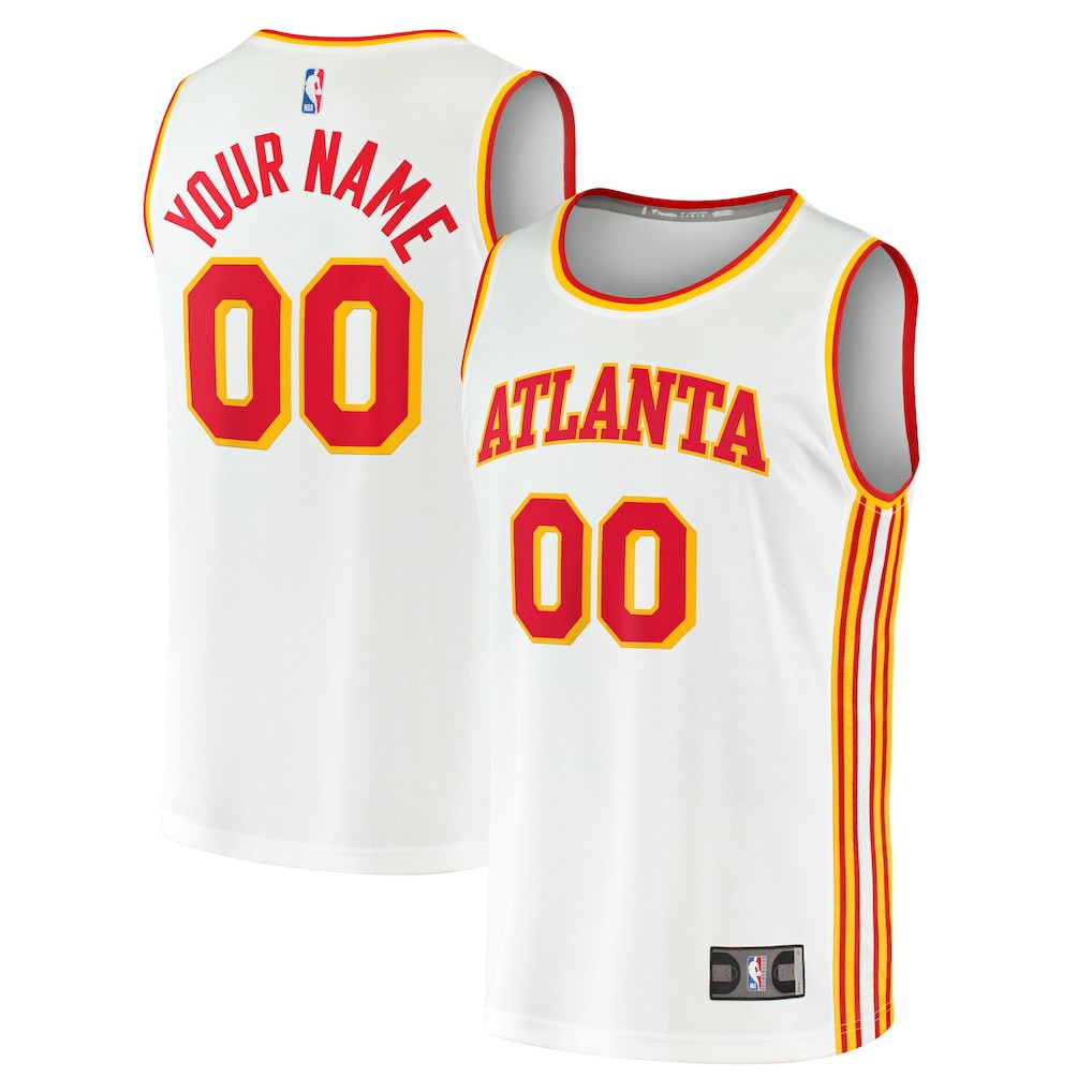 Atlanta Hawks Fast Break Custom Replica Jersey Online