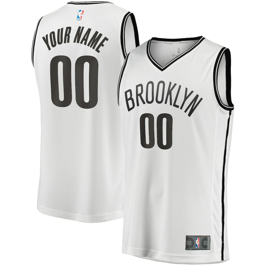 Brooklyn Nets Fast Break Custom Replica Jersey Online