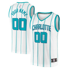 Charlotte Hornets Fast Break Custom Replica Jersey Discount