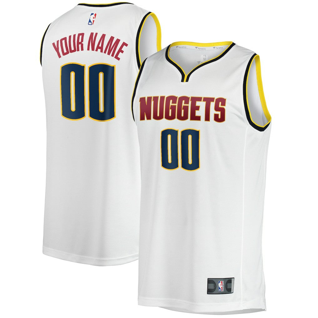 Denver Nuggets Fast Break Custom Replica Jersey sale For Sale