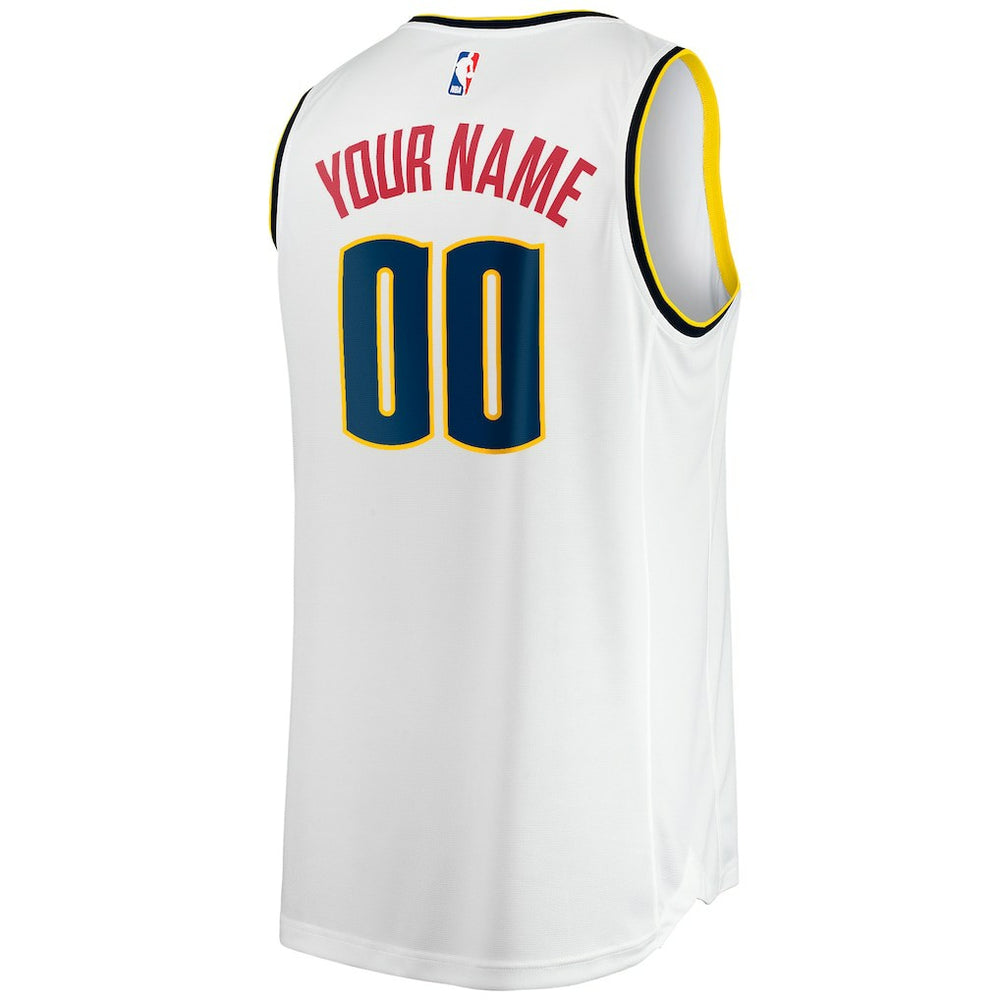 Denver Nuggets Fast Break Custom Replica Jersey sale For Sale