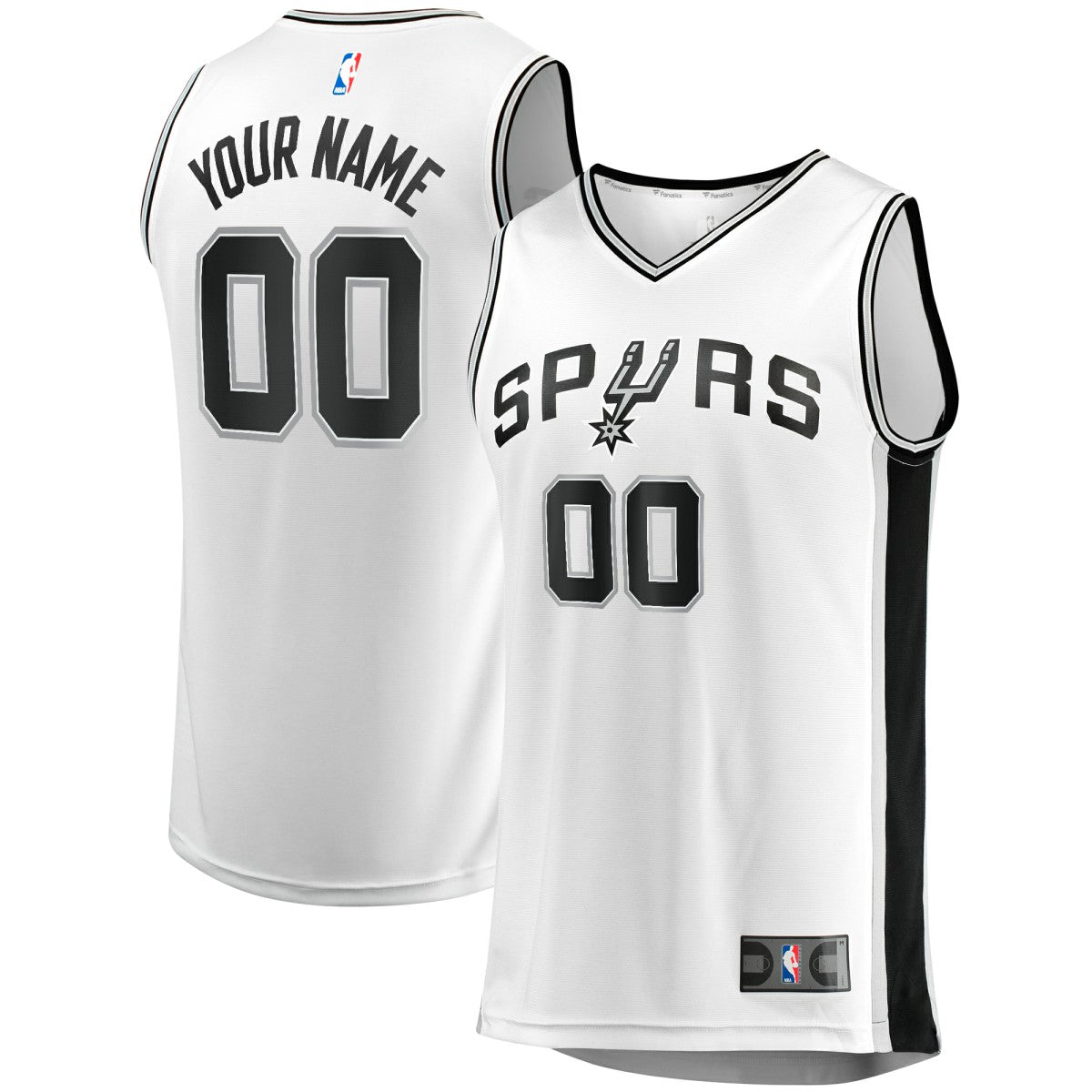 San Antonio Spurs Fast Break Custom Replica Jersey Discount