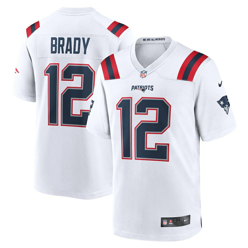 New England Patriots Nike Tom Brady  Retired Game Jersey